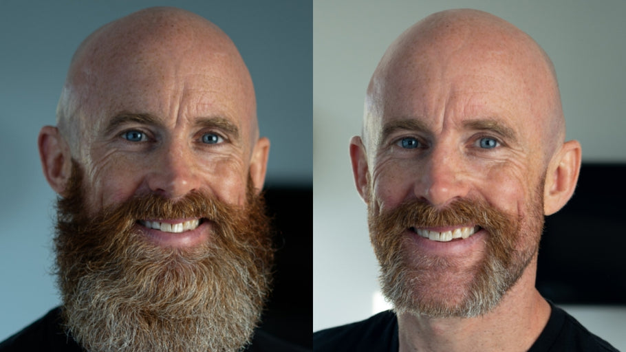 Big Beard to Biker Moustache!
