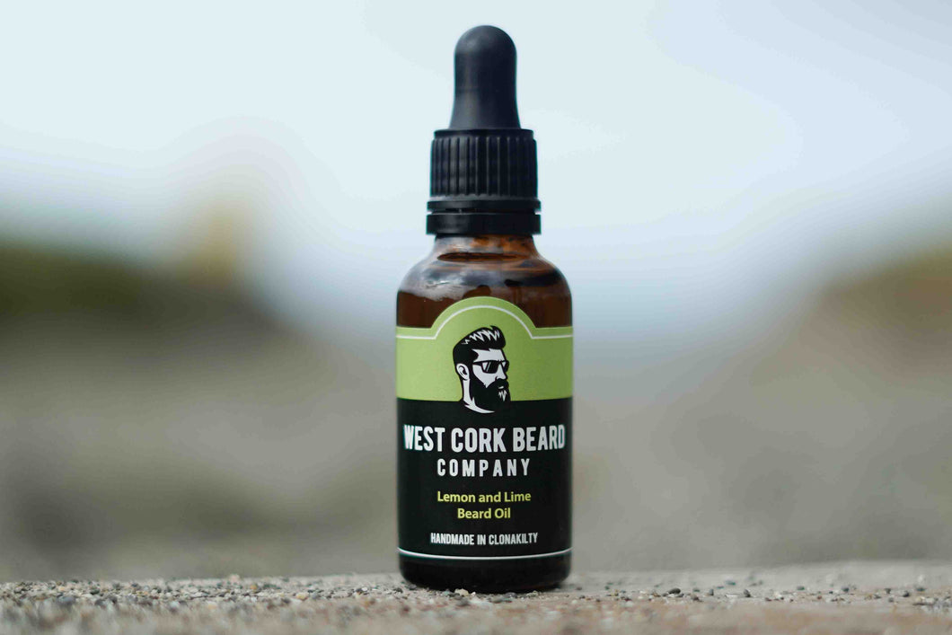Lemon and Lime Beard Oil (30ml)