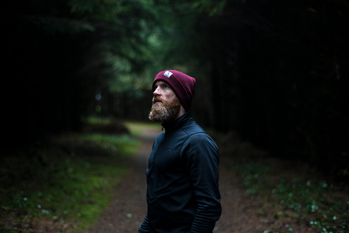 Burgundy Red Beanie
