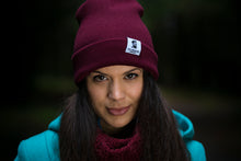Burgundy Red Beanie
