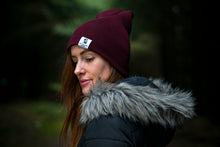 Burgundy Red Beanie