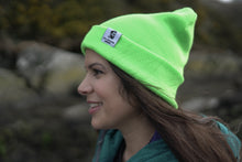 Neon Green Beanie