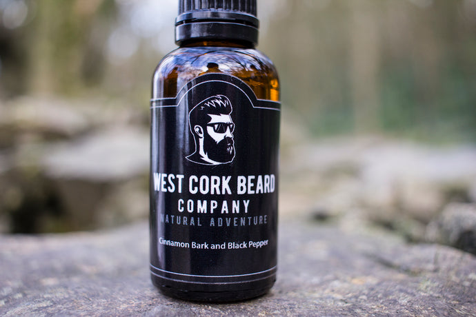 Cinnamon Bark and Black Pepper Beard Oil (30ml)