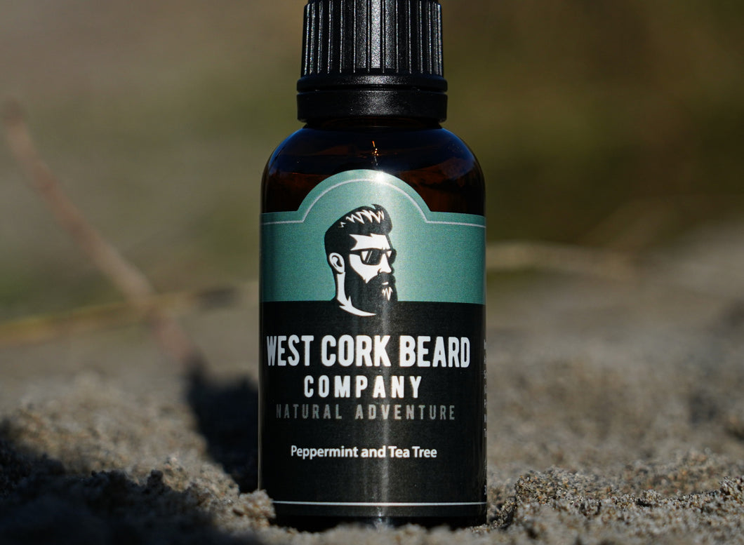 Peppermint and Tea Tree Beard Oil (30ml)